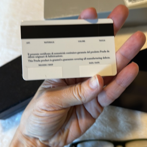 Prada Eyeglasses NWT PR07E 52-14 Style 5AY-102 140 - Picture 6 of 7